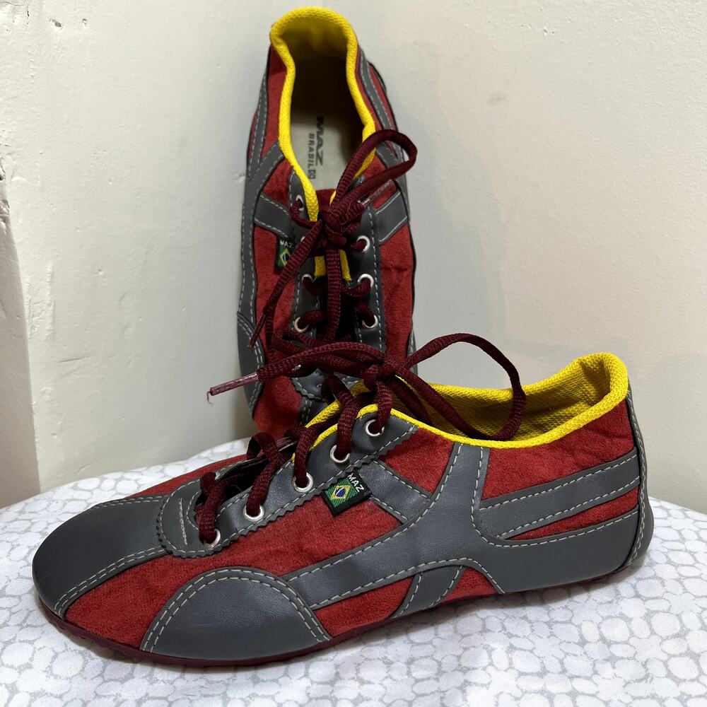 Maz Brasil Low Top Sneaker Womens Size 7 USA NWOT